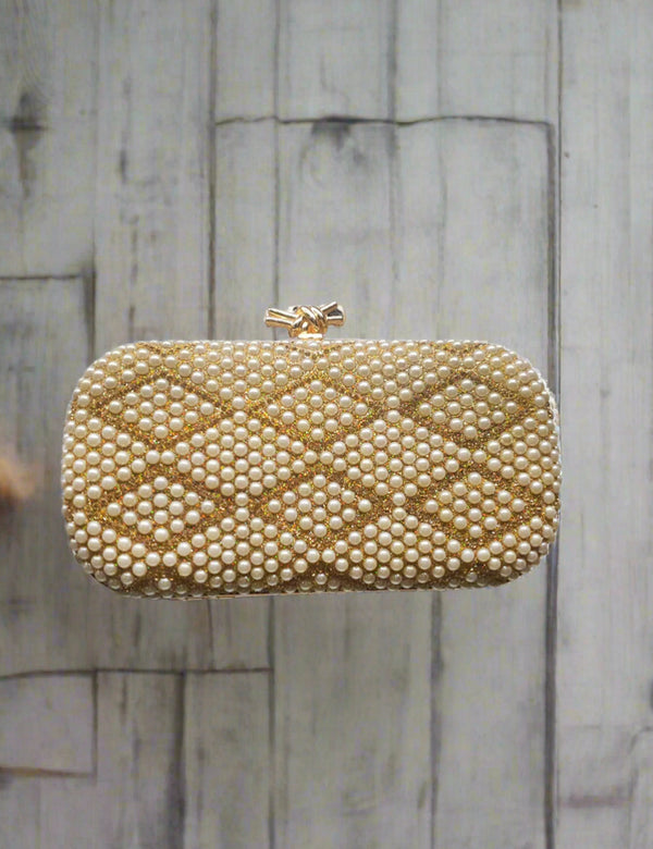 Golden | Fancy Clutch for women