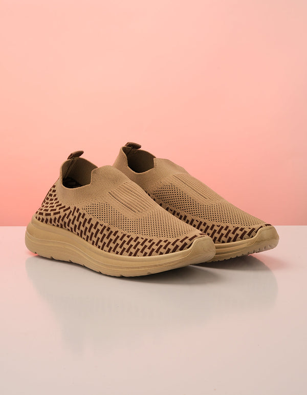 Desert Weave Slip-On Sneakers