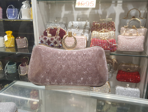 Pink Fancy Clutch for Ladies