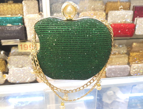 Green Fancy Clutch for women