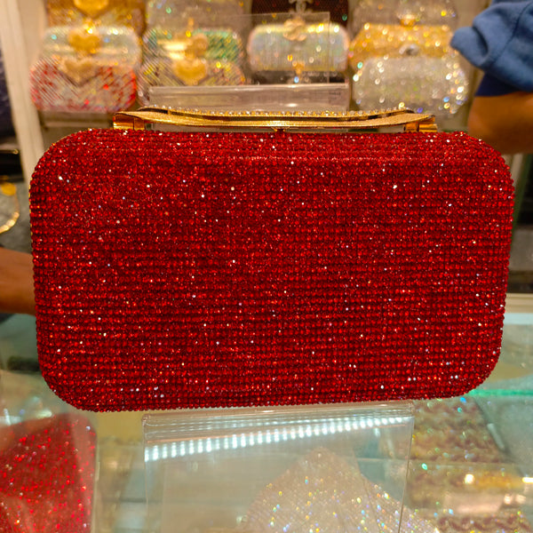 Red Fancy Clutch for women