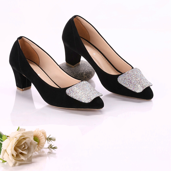 Blakc Heel Pumps for women