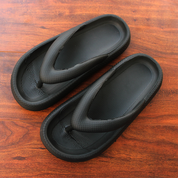 Black Slippers for Women