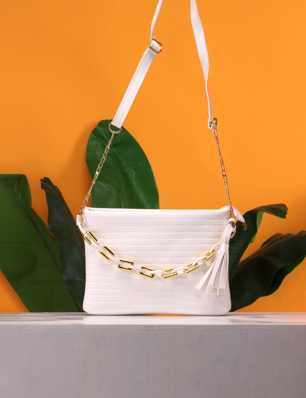 White | Stylish Shoulder Bag for Women