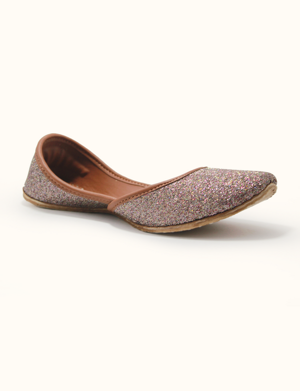 Brown Gold | Fancy Khussa for Women