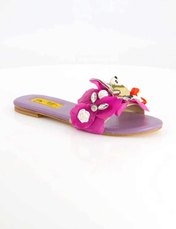 Purple Fancy Slippers for women