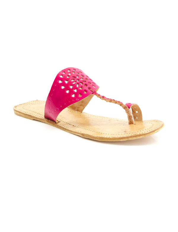 Pink | kolhapuri for Women