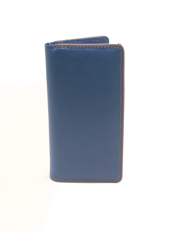 Blue wallet for men