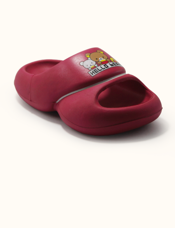 Red | Soft Slippers for Kids