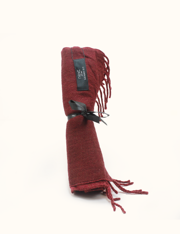 Maroon | Soft & Cozy Woolen Scarf