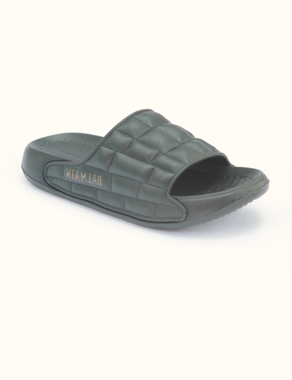 Black | Balaman  Soft Slippers for men