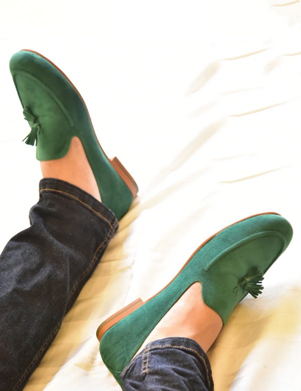 Tassel Velvet Casual Shoes