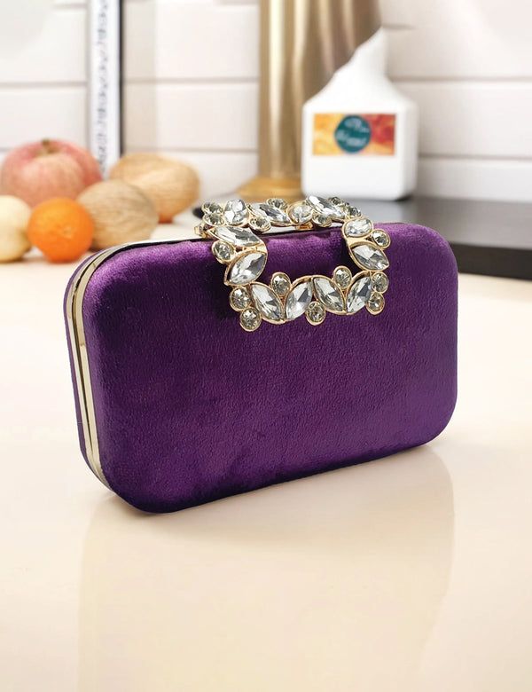 Purple | Fancy Clutch for women