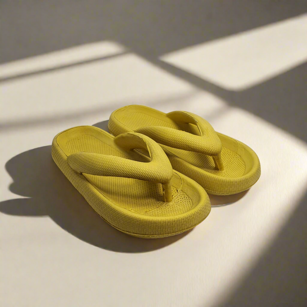 Yellow Slippers for Women