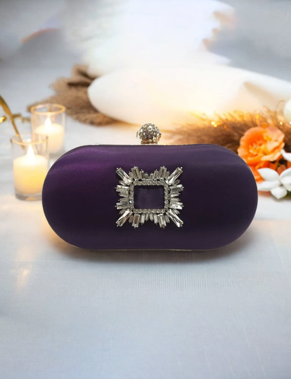 Purple | Fancy Clutch for women