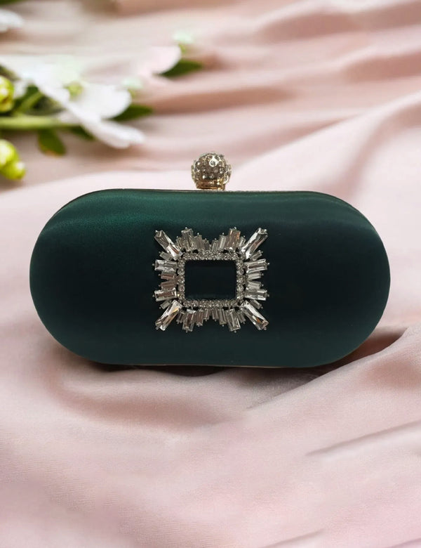 Green | Fancy Clutch for women