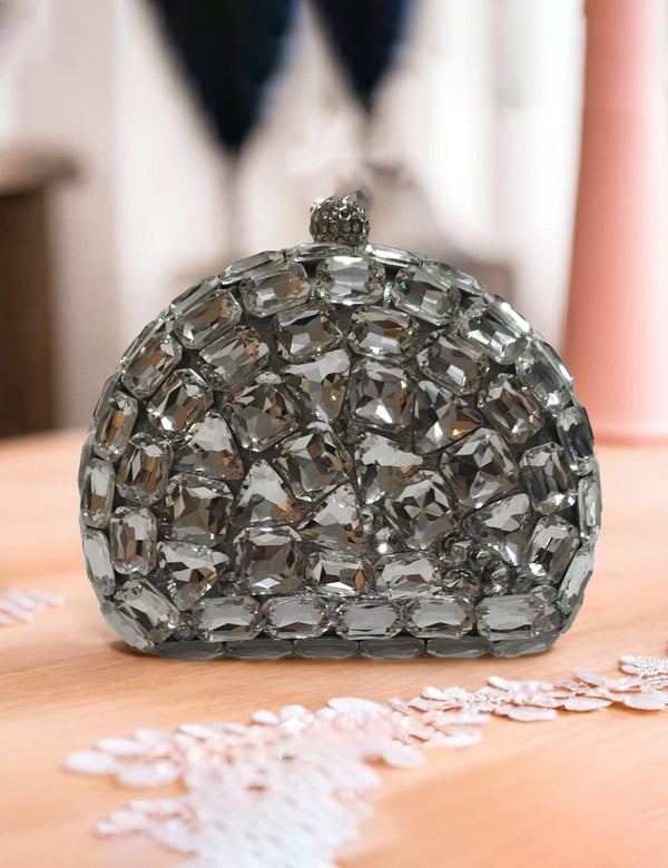 Silver | Fancy Clutch for women