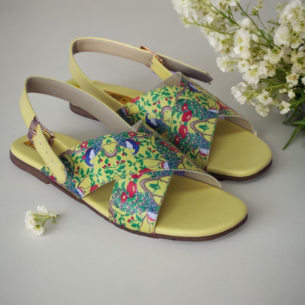 Women Graphic Kohati Flat Sandals