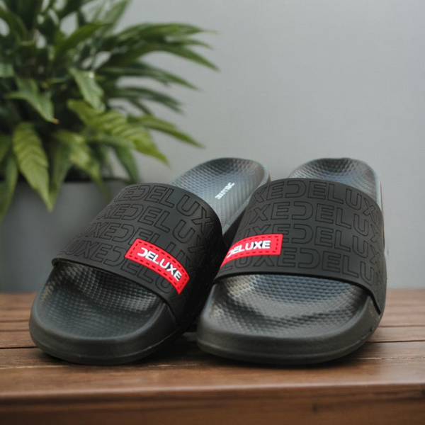 Black Slippers for men