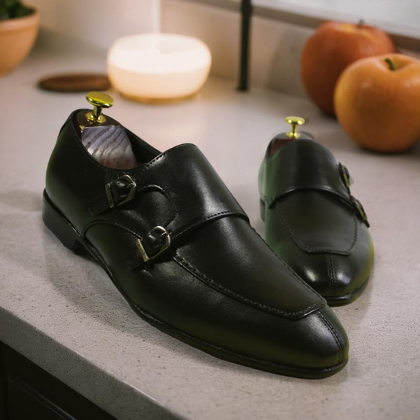 Double Monk Strap Moccasin