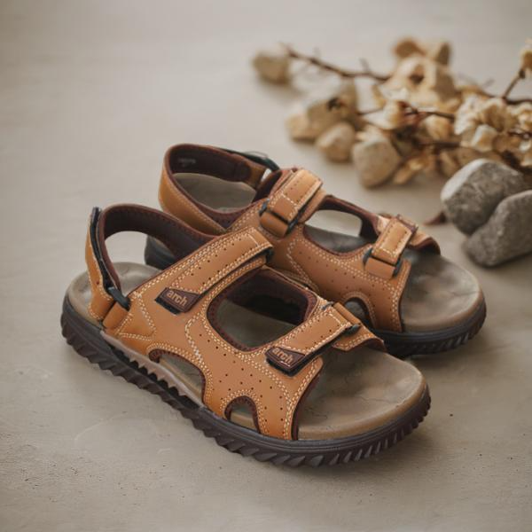 Brown sandal for men