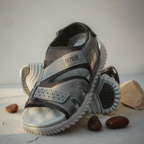 Grey Stylish Sandal for men