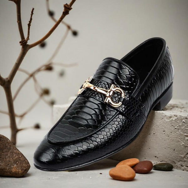 Buckle Formal Leather Shoes