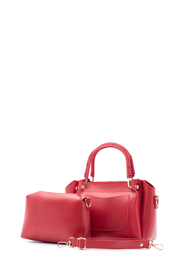 Bagelicious Women Premium red Hand Bag