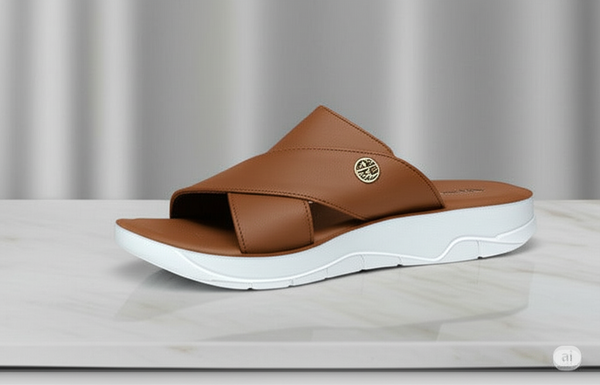 Light Brown | medicated soft imported slippers