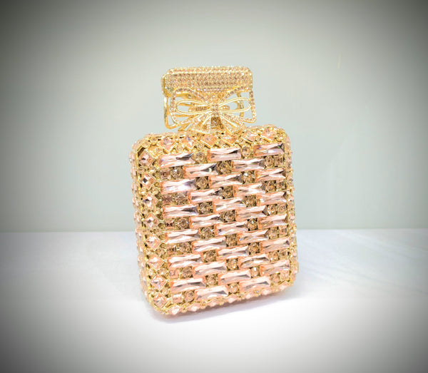 Peach Bridal Fancy Clutch