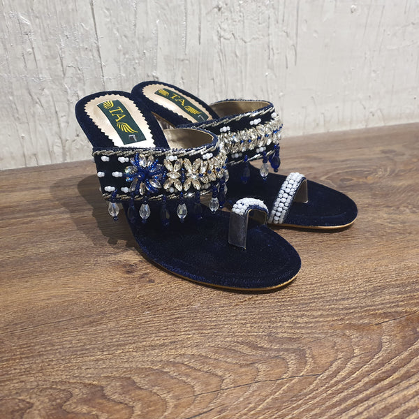 Blue Fancy Slipper