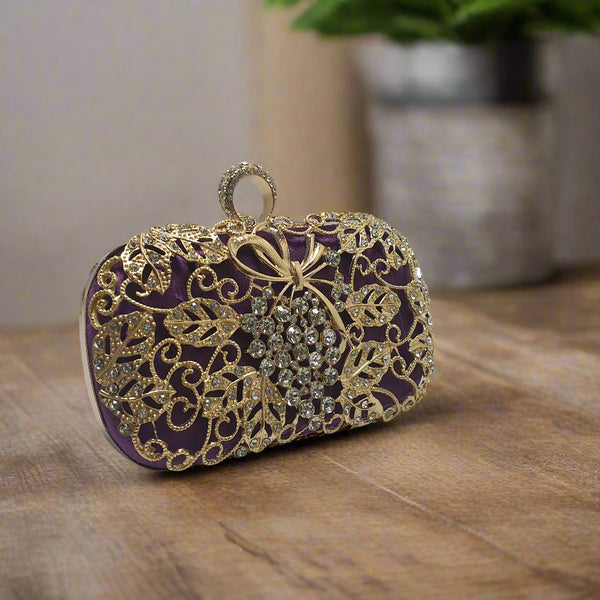 Purple | Fancy Clutch for women