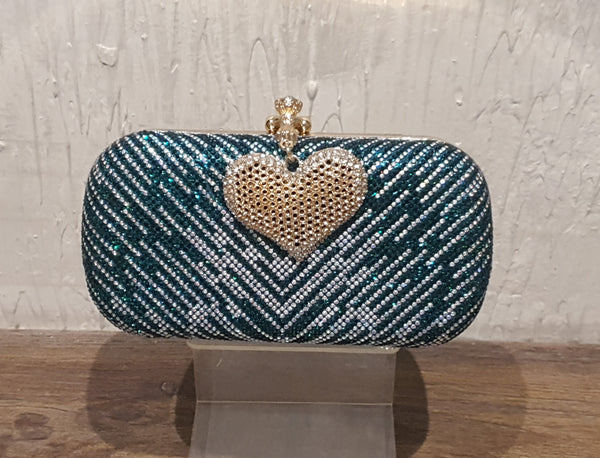 Green Fancy Clutch for women