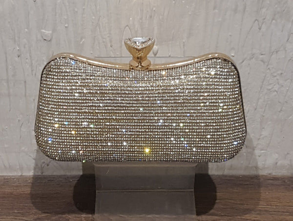 Golden Fancy Clutch for women