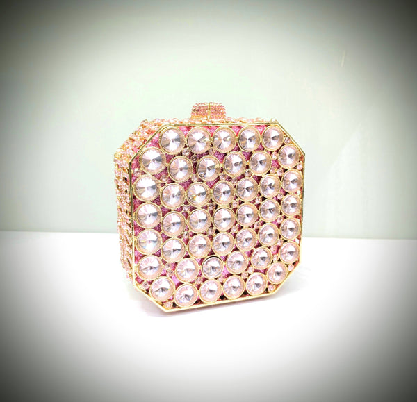 Pink Bridal Fancy Clutch