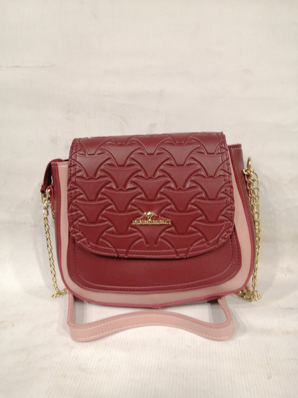 Maroon| Fancy Hand Bag