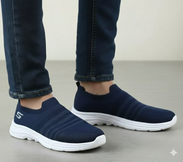 Blue Soft Sneakers
