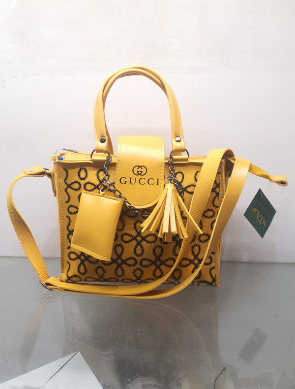 Yellow | Hand Bag for women