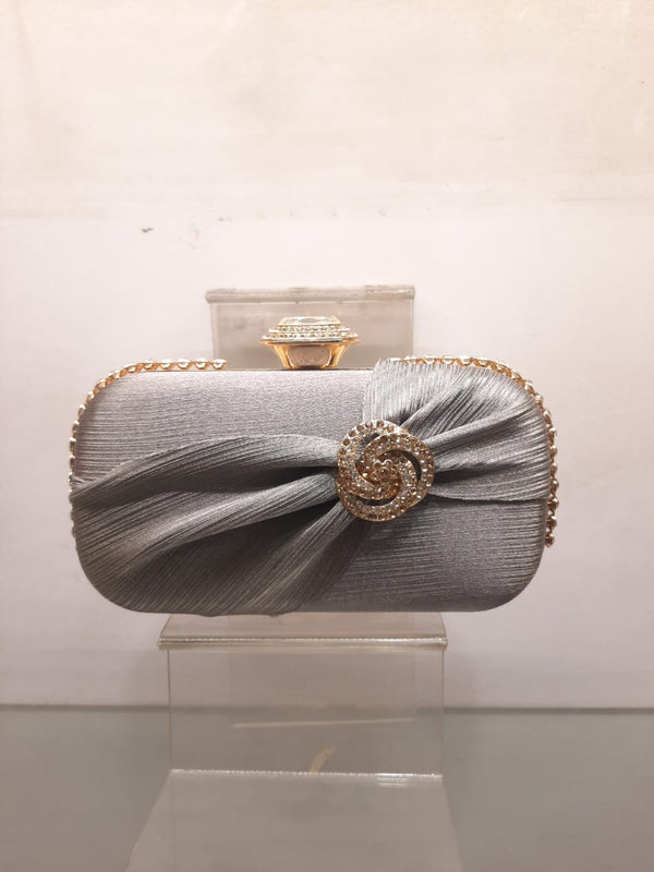 Grey | Fancy Clutch for women