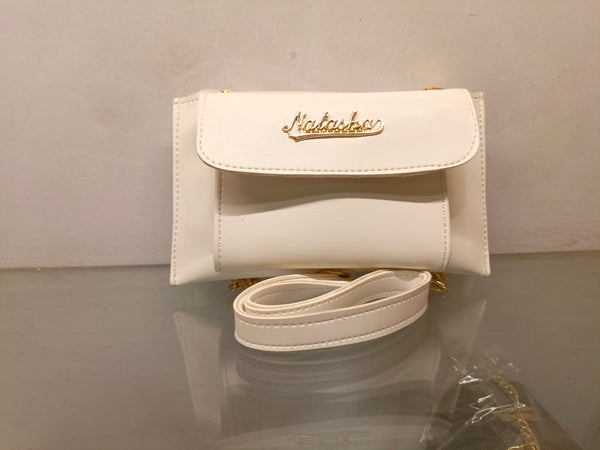 White| Fancy Hand Bag