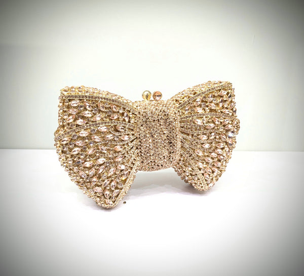 Peach Bridal Fancy Clutch