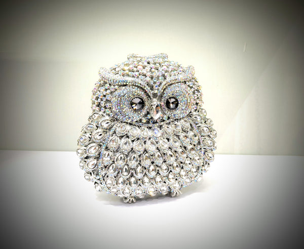 Silver Bridal Fancy Clutch