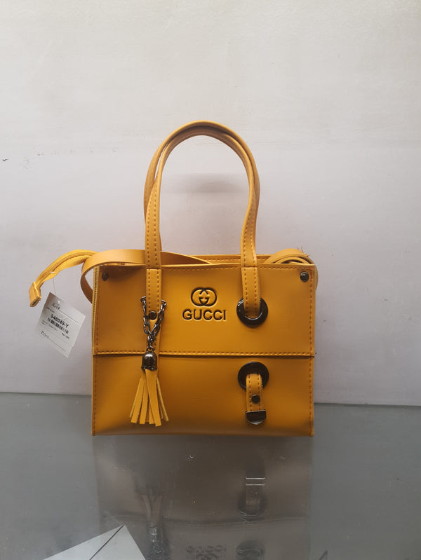 Yellow | Hand Bag for women