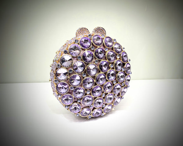 Purple Bridal Fancy Clutch