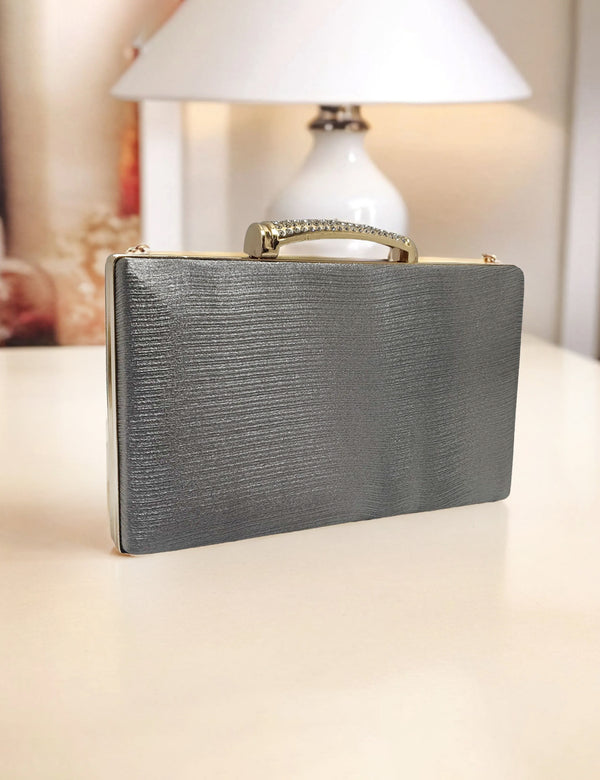 Grey | Fancy Clutch for women