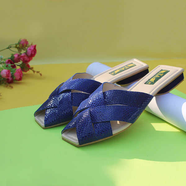 Blue Casual Slipper