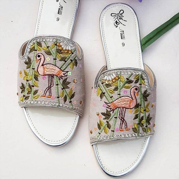 Women Embroidery Slippers