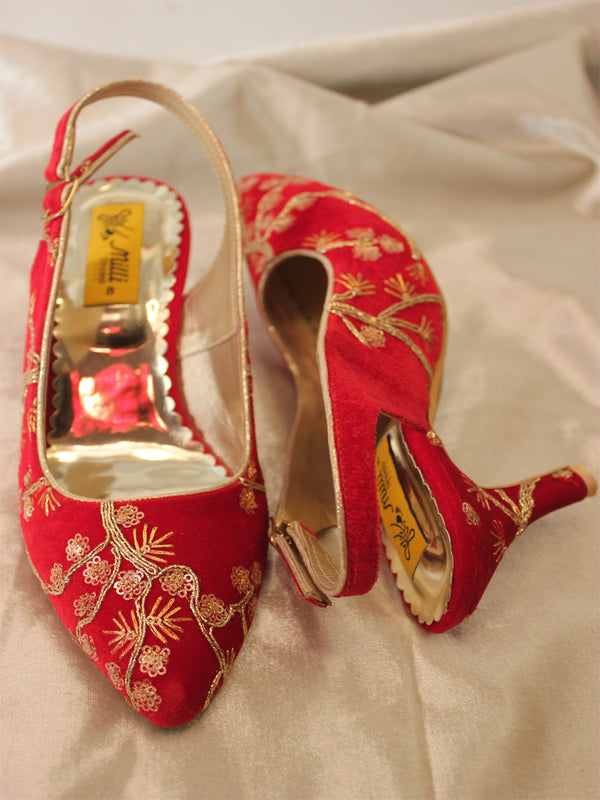 Red Sandal Heel