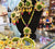 Yellow Green Mehndi Jewellery Necklace Set