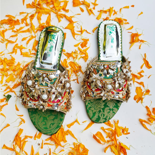 Green Fancy Slipper